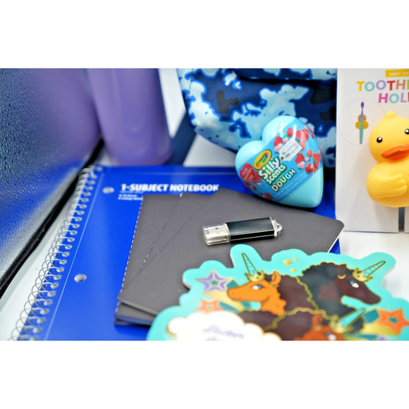 EcoTech Camo Backpack +‎ Fulton Teal Lunchbox Back-to-School Supply Bundle - Picture 7 of 14